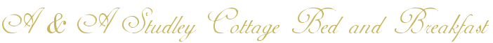 www.studleycottage.co.uk Logo